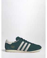 adidas Originals - Paris Leather And Suede Trainers With 3-Stripes Logo - Lyst