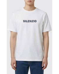 Aspesi - Cotton Slogan T-Shirt - Lyst