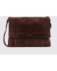 Orciani - Suede Shoulder Bag - Lyst
