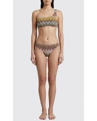 Missoni - One-Shoulder Polyester Bikini - Lyst