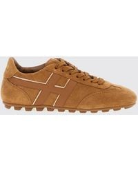 Hogan - Runner H693 Suede Leather Sneakers - Lyst