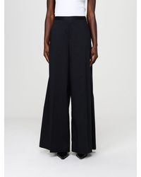 Liviana Conti - Ilaria Cotton Blend Flared Trousers - Lyst