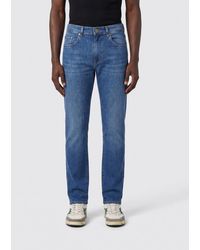 Incotex - Slim Fit Cotton Denim Jeans - Lyst