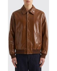 Fendi - Chaqueta De Piel Brillante - Lyst