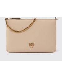 Pinko - Leather Clutch - Lyst