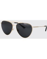 Jimmy Choo - Aviator Sunglasses With Metal Frame For Everyday Fashion - Lyst