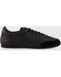 Dolce & Gabbana - Dolce &Amp Gabbana Ginnica Soft Calf Leather Sneakers With Suede Details - Lyst