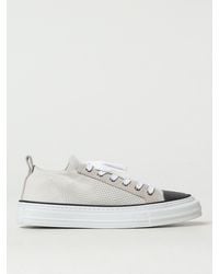 Brunello Cucinelli - Cotton Sneakers - Lyst