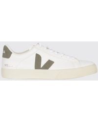 Veja - Baskets Campo En Cuir O.T. Avec Logo Contrastant Et Bout Rond - Lyst