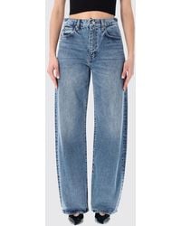 FRAME - The Bubble Crop Jeans - Lyst