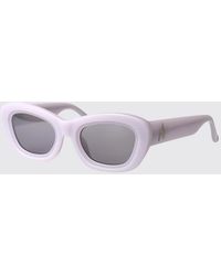 The Attico - Linda Farrow X Rania Acetate Sunglasses - Lyst