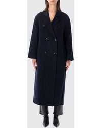 Loulou de Saison - Abrigo Largo De Doble Botonadura En Mezcla De Lana Y Cachemir - Lyst