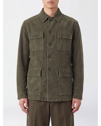 Aspesi - Cotton Shirt Jacket With Patch Pockets - Lyst