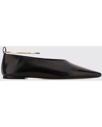 Jil Sander - Leather Ballerinas - Lyst