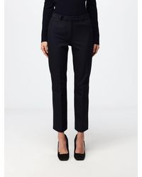 Max Mara - Skinny Fit Stretch Cotton-Blend Trousers With Mid-Rise Waist - Lyst
