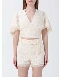Twinset - Lace Crop Top - Lyst