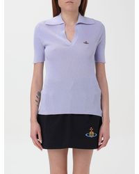 Vivienne Westwood - Polo Marina in cotone a coste - Lyst