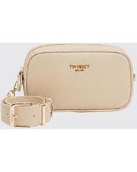 Twinset - Grained Synthetic Leather Crossbody Bag - Lyst