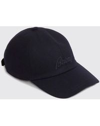 Brioni - Cotton Baseball Cap With Tone-On-Tone Logo And Adjustable Strap - Lyst