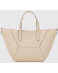 Brunello Cucinelli - Bc Duo Grained Leather Tote Bag - Lyst