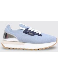 Liu Jo - Evelyn Crochet Knit Sneakers - Lyst