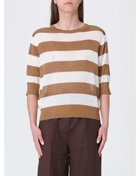 Kangra - Gestreifter Viskose-Mix-Pullover - Lyst
