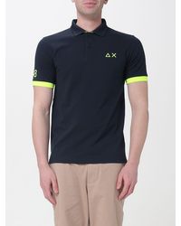 Sun 68 - Cotton Polo Shirt - Lyst