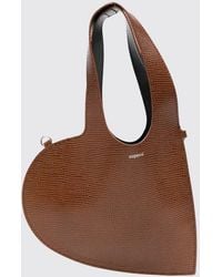 Coperni - Heart Lizard Print Leather Bag - Lyst