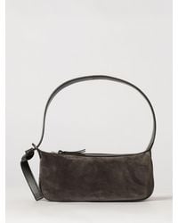 Bottega Veneta - Small Nodo Intrecciato Suede Shoulder Bag - Lyst