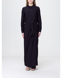 Emporio Armani - Viscose Blend Shirtdress - Lyst