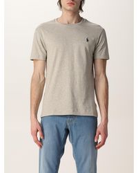 Polo Ralph Lauren - Cotton T-Shirt With Logo - Lyst