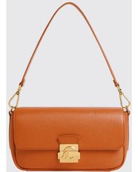 Coccinelle - C-Me Lock Medium Grained Leather Bag - Lyst