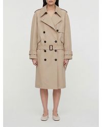 The Attico - Double-Breasted Cotton Trench Coat - Lyst