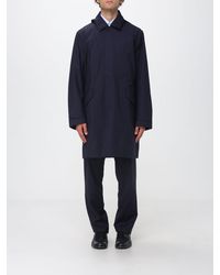 Paul Smith - Single-Breasted Wool Trench Coat With Hood And Belt - Lyst
