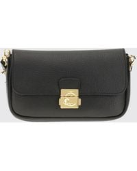 Coccinelle - C-Me Lock Mini Hammered Leather Bag - Lyst
