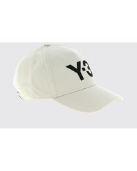 Y-3 - Cotton Cap With Embroidered Logo - Lyst