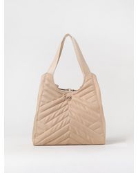 Pinko - Quilted Chevron Tote Bag - Lyst