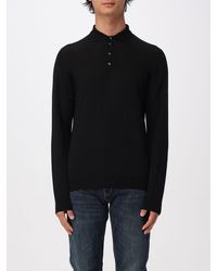 Drumohr - Extrafine Wool Polo Shirt - Lyst