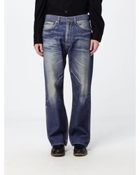 Our Legacy - Our Third Cut Abstract Print Straight Jeans - Lyst