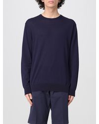 Ballantyne - Basic Cotton Crew Neck Sweater - Lyst