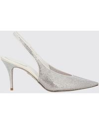 Rene Caovilla - Jinny High-Heeled Slingbacks With Applied Crystals - Lyst