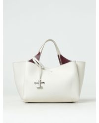 Tod's - Grained Leather Bag - Lyst