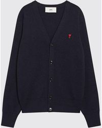 Ami Paris - Woll-Cardigan - Lyst