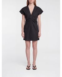 FEDERICA TOSI - Cotton Poplin Mini Dress - Lyst