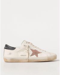 Golden Goose - Sneakers Super Star Classic in pelle used - Lyst