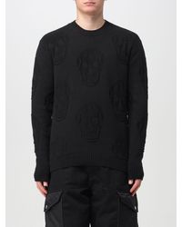 Alexander McQueen - Sweater With All-over Skull - Lyst