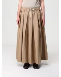 Max Mara - Pineta Cotton Poplin Skirt - Lyst
