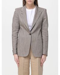 Tagliatore - Single-Breasted Wool Blend Blazer - Lyst