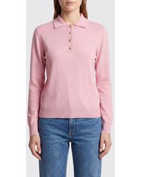 Blazé Milano - Long-Sleeved Knit Polo - Lyst