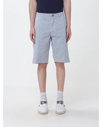 Blauer - Stretch Cotton Cargo Shorts - Lyst